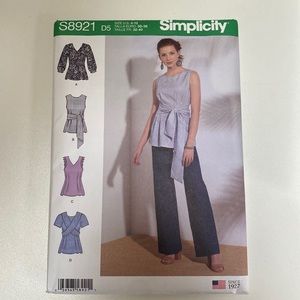 Simplicity S8921 Sewing Pattern